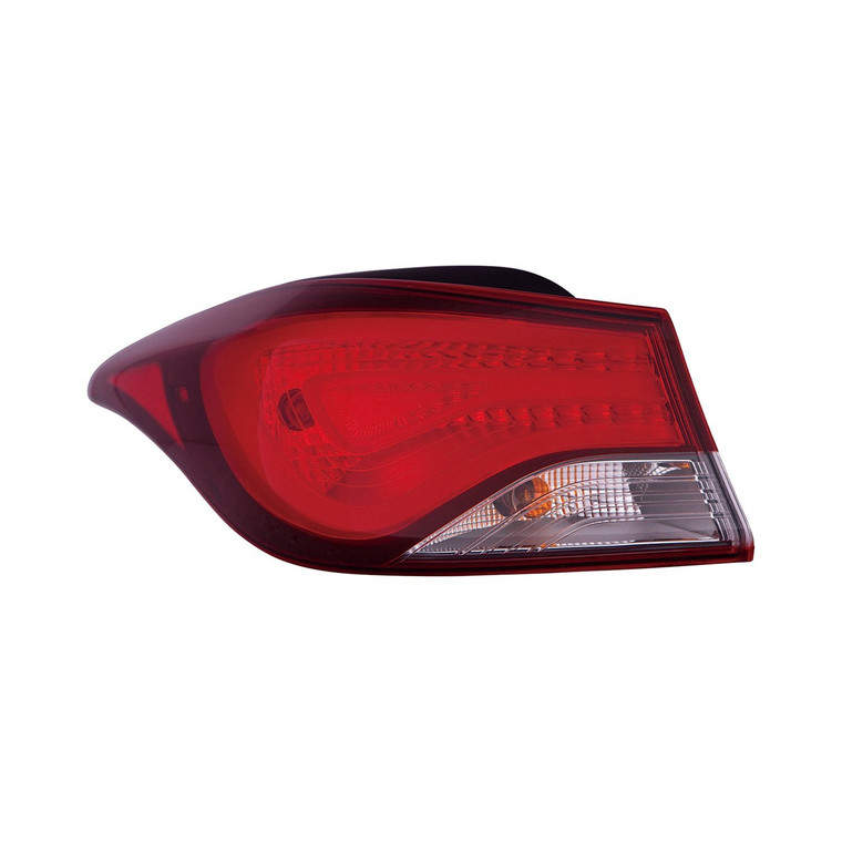 Sherman Parts - Rh Taillamp Assy; Outer Halogen; Korea Built Hyundai Elantra 1416; Elantra Coupe 1414 - 3194BA-191-2