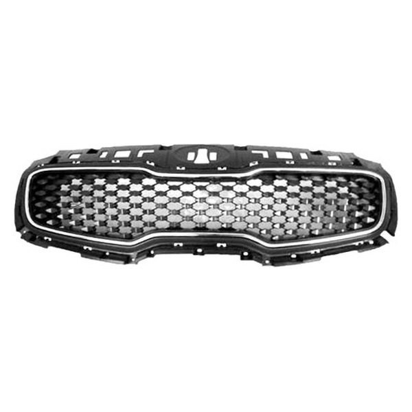 Sherman Parts - Capa Grille Assy Fwd; Flat Black; W/chrome Frame Kia Sportage 1719 - 3232A-99Q-0