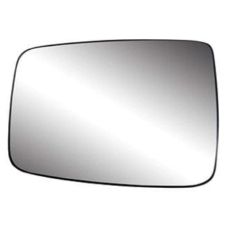 Sherman Parts - Lh Mirror Glass Outside Rear View; W/o Towing Pkg; Manual; Flat Ram 1500/2500 20112018 - 332A-320GL