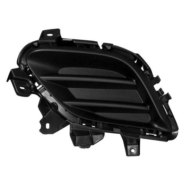 Sherman Parts - Rh Front Bumper Insert Fog Lamp Opening Cover; W/o Fog Lamps Mazda 6 1417 - 3439A-95-2