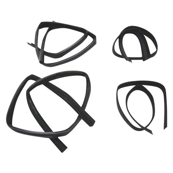 Sherman Parts - Lh And Rh Division Bar And Front Or Rear Upper Glass Run Kit; Dodge Full Size Pickup 6171 - KD1014A