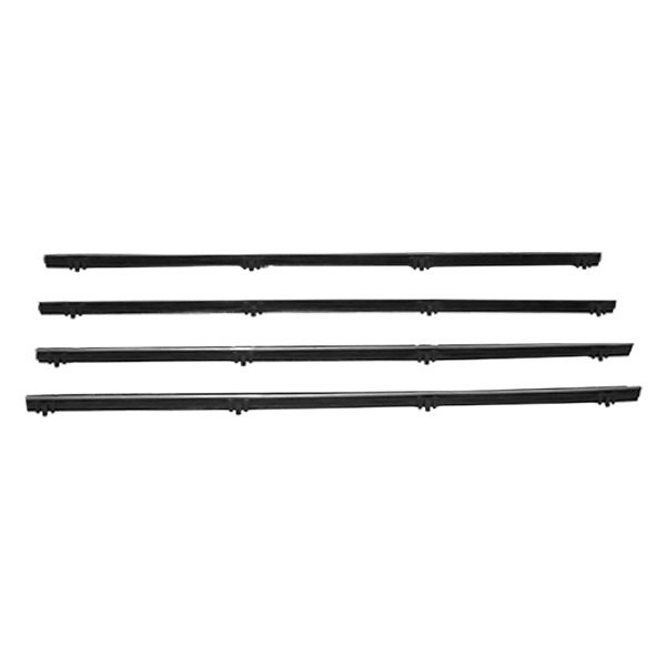 Sherman Parts - Lh And Rh Inner And Outer Belt Weatherstrip Kit; Ford Bronco 6677 - KF2030