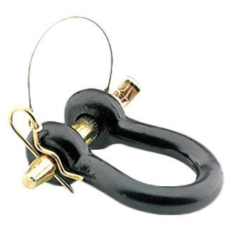 Smittybilt - 3/4in Quick Disconnect Dring Shackle; Locking Pin; 4.75 Tons; Zinc - 13049