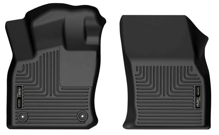 Husky Liner - 22c Taos Weatherbeater Front Floor Liner Black - 15781