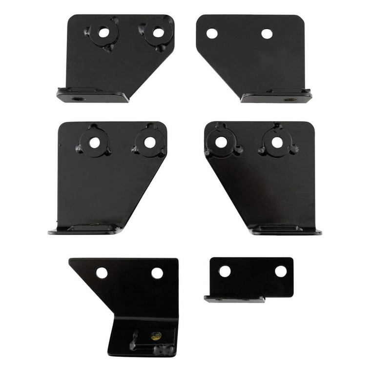 Smittybilt - 0718 Wrangler (jk) Seat Adapters  Front  All Seats  Includes Driver & Passenger Side - 49906