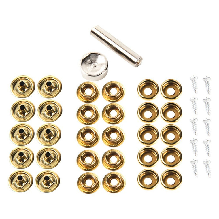Camco - Snap Fastener Kit 10 Pack With Flaring Tool (eng/fr) - 51007