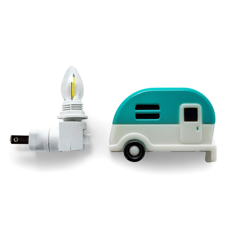 Camco - Retro Rv Nightlight Blue E/f - 53103