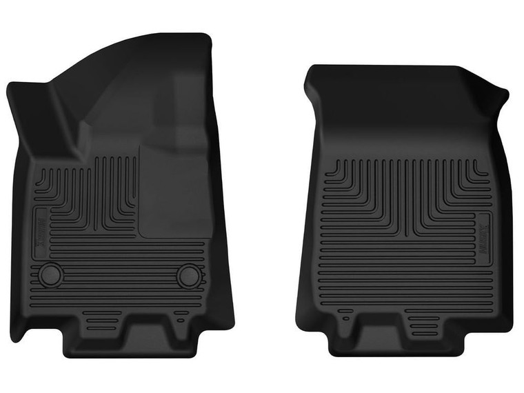 Husky Liner - 25c Equinox Ev Xact Contour Front Floor Liners 2pc Black - 54041