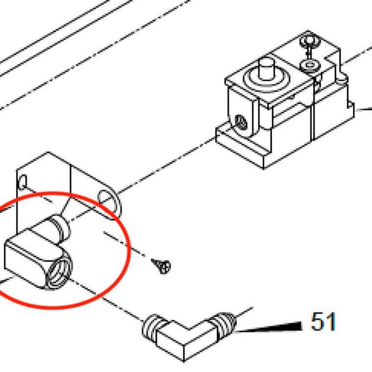 Suburban RV - Elbow - 171427