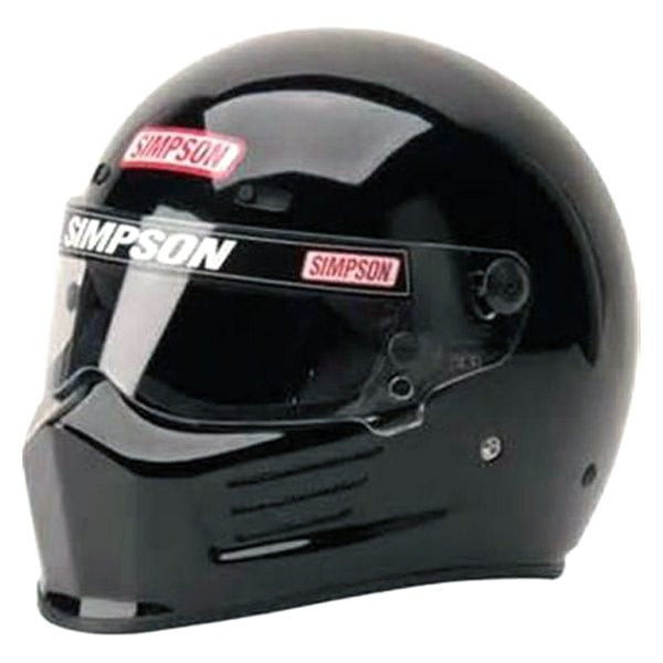 Simpson Racing - Helmets - Super Bandit 2020 Lrg Black - 7210032