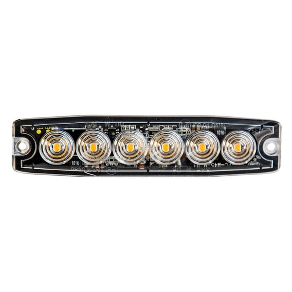 Buyers - Ultra Thin 5 Inch Clear Led Strobe Light - 8892201