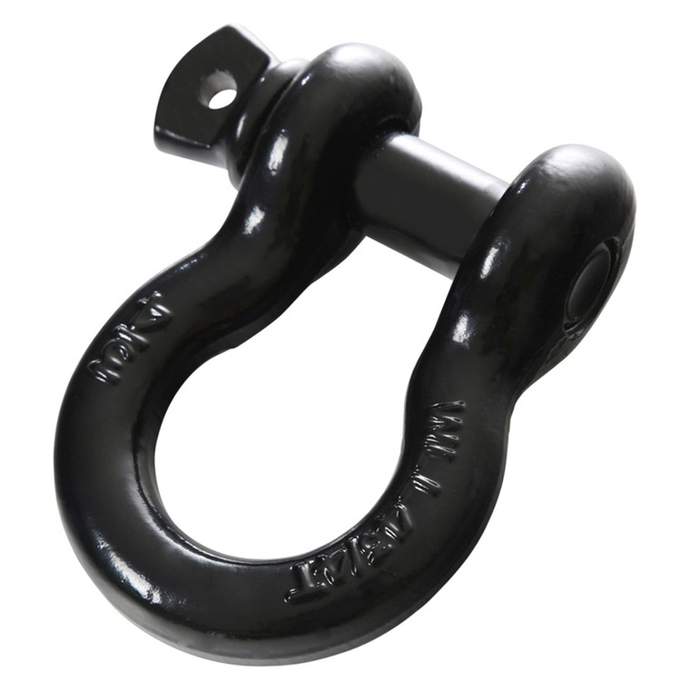 Overland Vehicle Systems - Recovery Shackle 3/4in 4.75 Ton  Black - 19019901