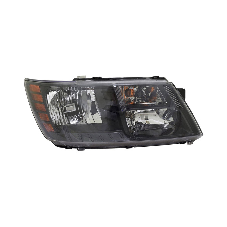 TYC - Capa 1420 Dg Journey Lme Halogen Blk Trim Headlight Assy Rh - 20-9077-90-9