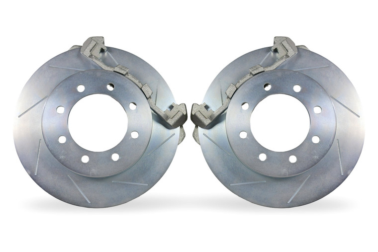 Baer Brake Systems - 23c F250/f350 4wd Big Claw Hd Performance Rotors Front Cast Iron - 2261050-2