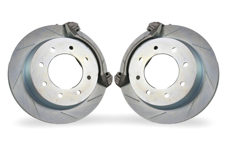 Baer Brake Systems - 2024 2500hd/3500hd 2/4wd Big Claw Hd Performance Rotors Front Cast Iron - 2301072-2