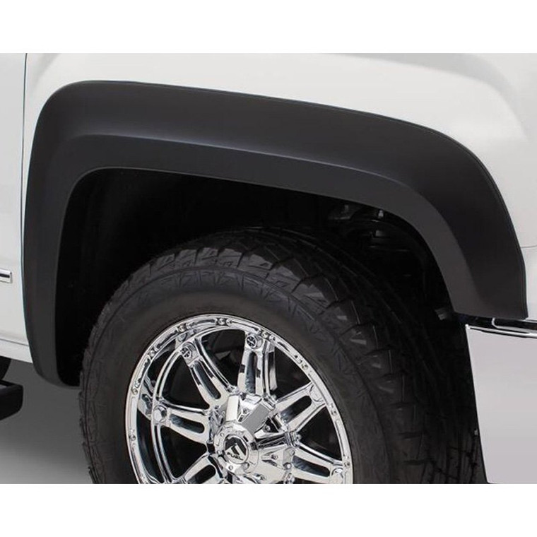Bushwacker - 1921 Sierra 1500 Fender Flare Extendafender Style 2pc Black - 40157-02