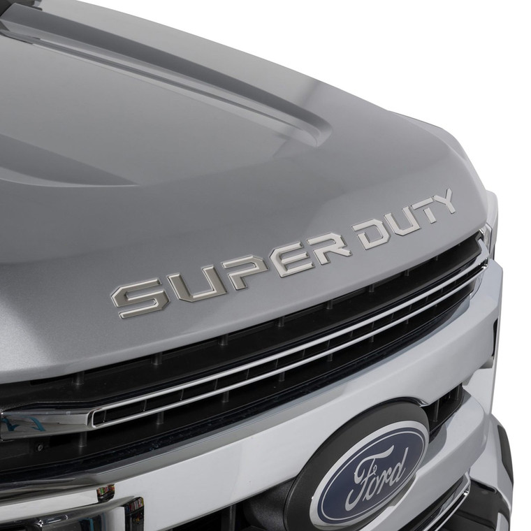 Putco - 23c F250/f350 Super Duty Hood Lettering (stainless Steel) - 55562FD