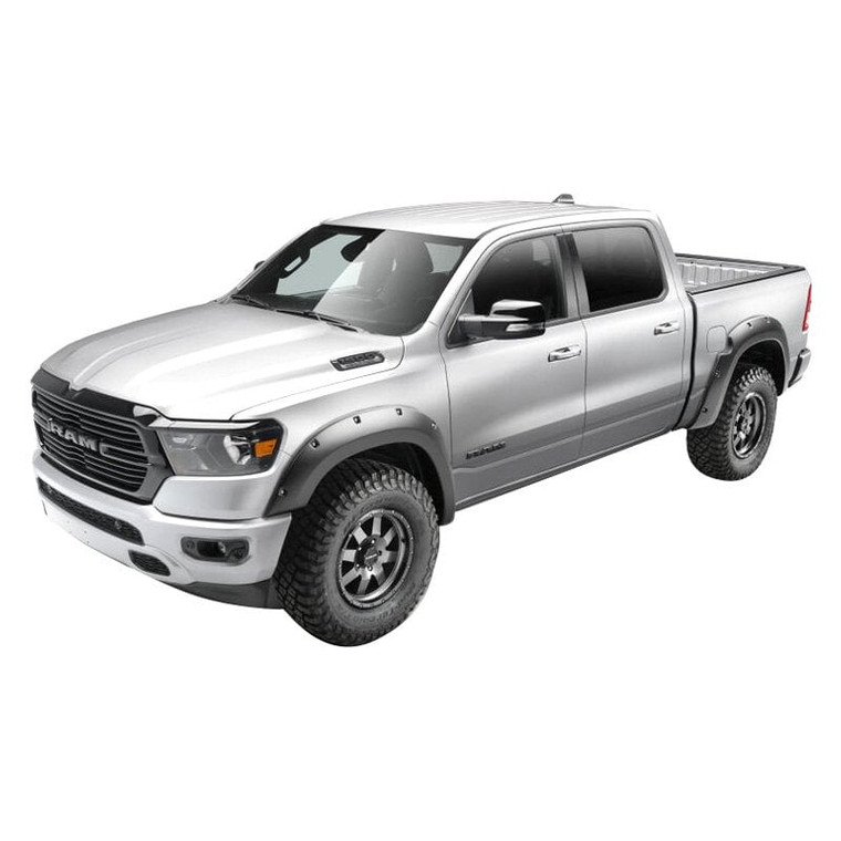 Bushwacker - 9401 Ram 1500/9402 Ram 2500/3500 Fender Flares Forge Style 4pc Textured - 58202-08