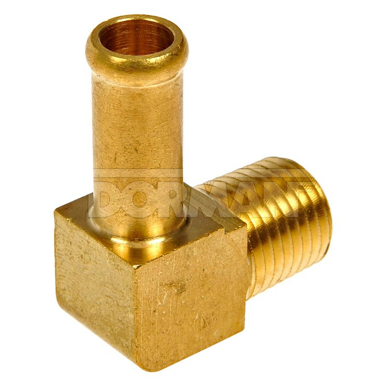Dorman - Fuel Hose Fitting  90 Degree Male Elbow  3/8 In. X 1/4 In. Mnpt - 785-430D