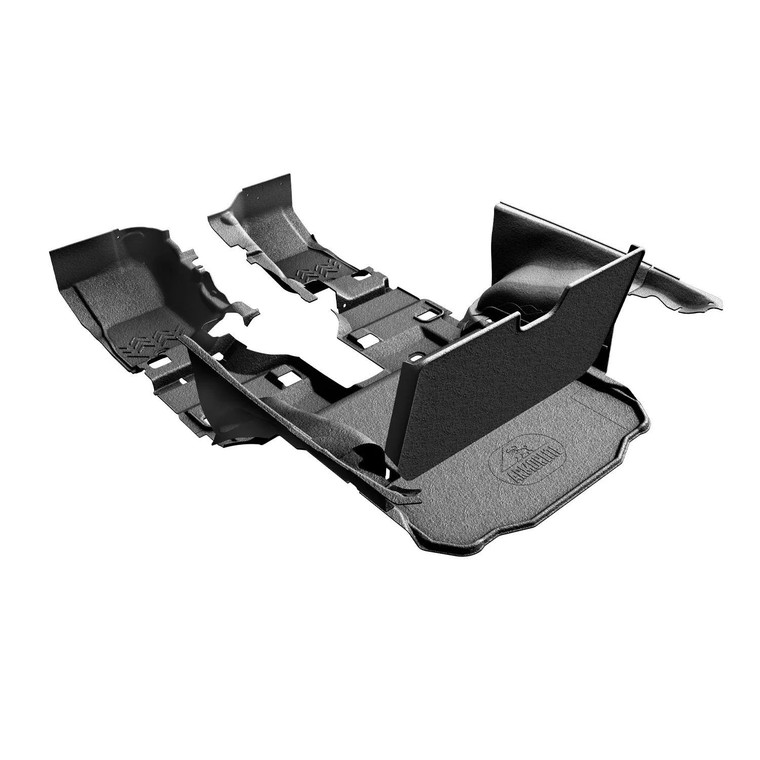 Armorlite - 1118 Wrangler Jk 2dr Full Vehicle Kit Front & Rear Flooring Mesa Smoke - B1013644-BLK1-AA