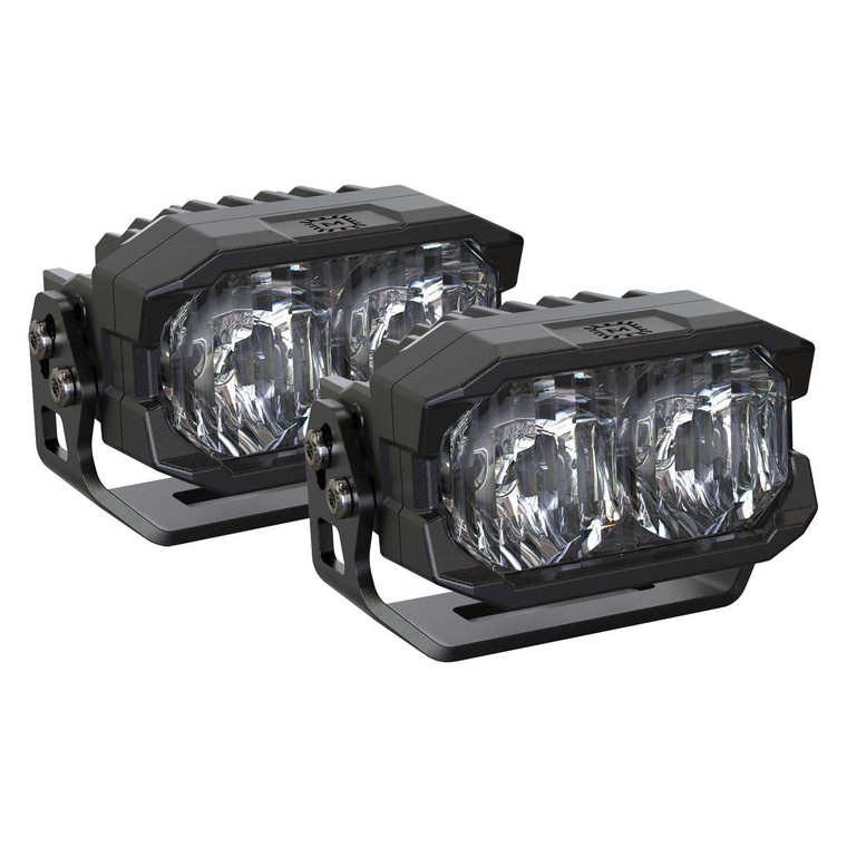 Morimoto Lighting - 2banger Hxb Led Pod (combo / White)(pair) - BAF114