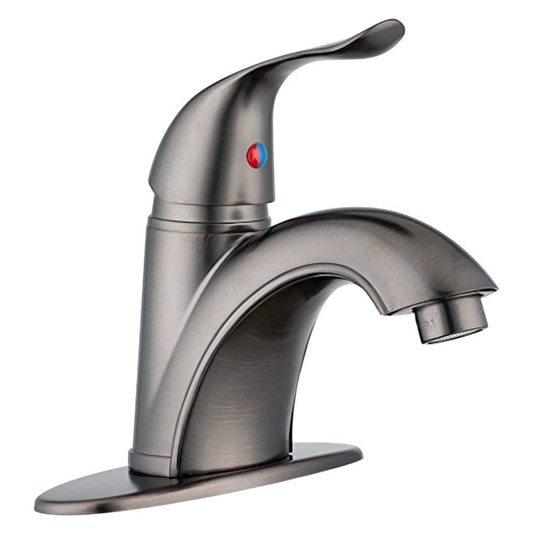 Dura Faucet - Heavy Duty Single Lever Arc Rv Lavatory Faucet  Venetian Bronze - DF-NML202-VB