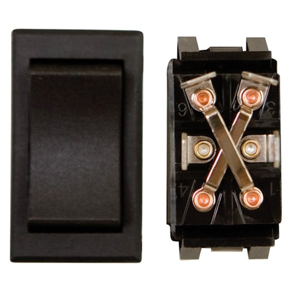 Valterra - Heavy Duty Momentary On/off/momentary On Switch  Black 1/card - DG12954VP