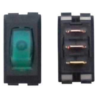 Valterra - Illuminated On/off Switch  Red/ivory 1/card - DG182VP