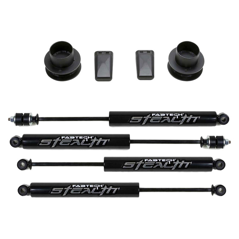 Fabtech - 2.5in Coil Spcr Kit W/stealth - FTS23155