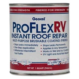 Geocel - Proflex Rv Instant Roof Repair  Quarts  White (32 Oz.) - GC24201