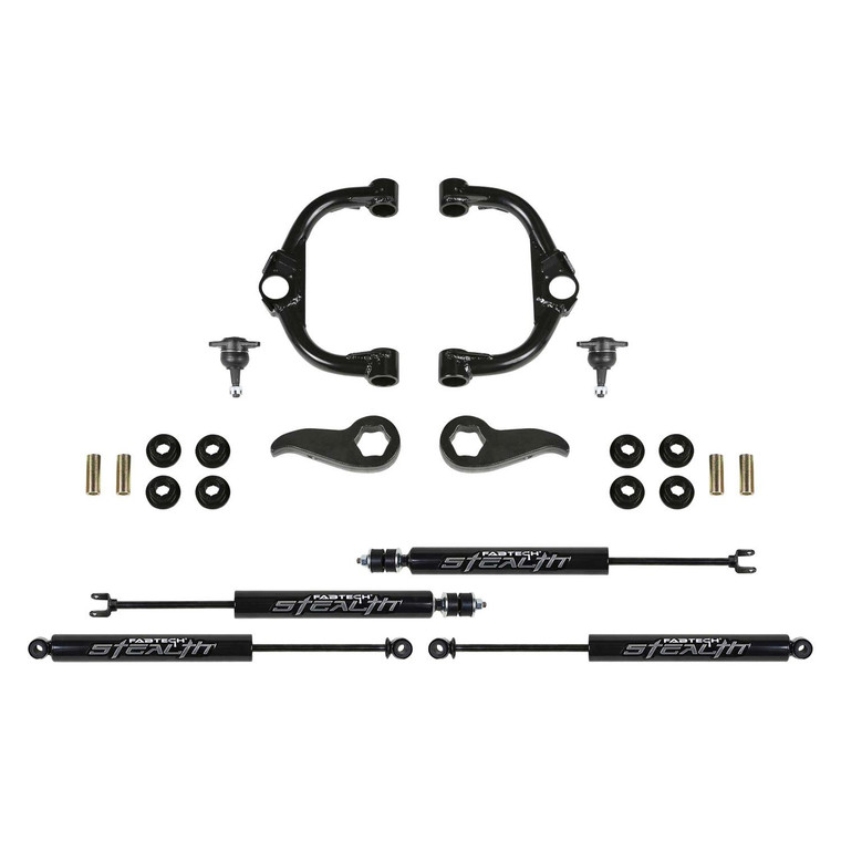 Fabtech - 20c Chev/gmc 2500hd 2/4wd 3.5in Ball Joint Uca Lift Kit W/stealth Shocks - K1157M