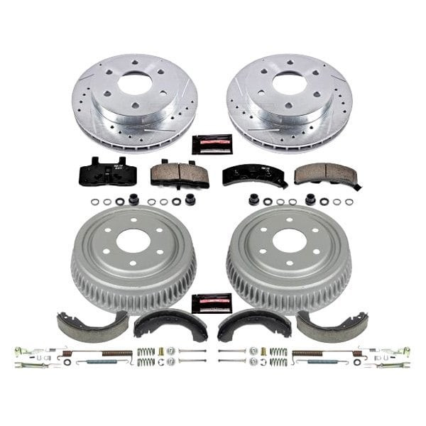 Powerstop - Z36 Truck & Tow Performance Drum & Rotor Brake Kit - K15136DK-36