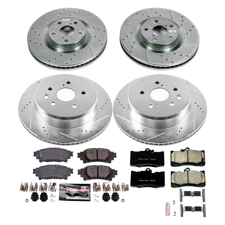 Powerstop - Front And Rear Z23 Evolution Sport Brake Upgrade Kit - K6513