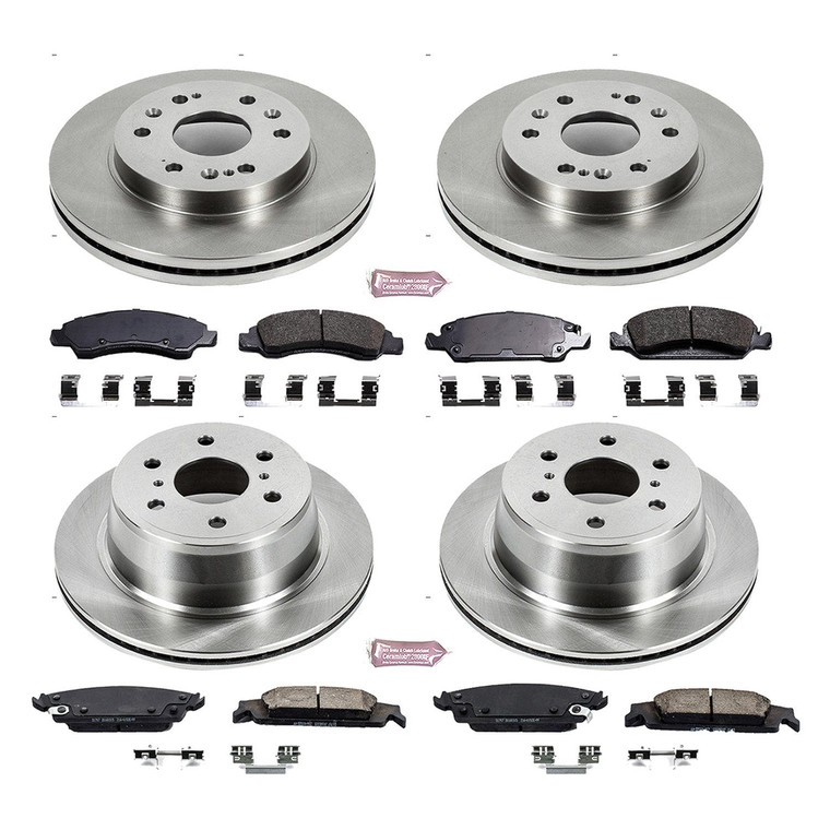 Powerstop - Autospecialty Stock Replacement Brake Kit - KOE6560