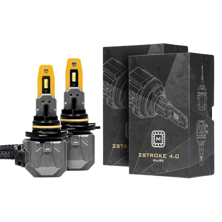 Morimoto Lighting - 9005/h10 2stroke 4.0 Led Bulb (yellow) (each) - LED2035-Y