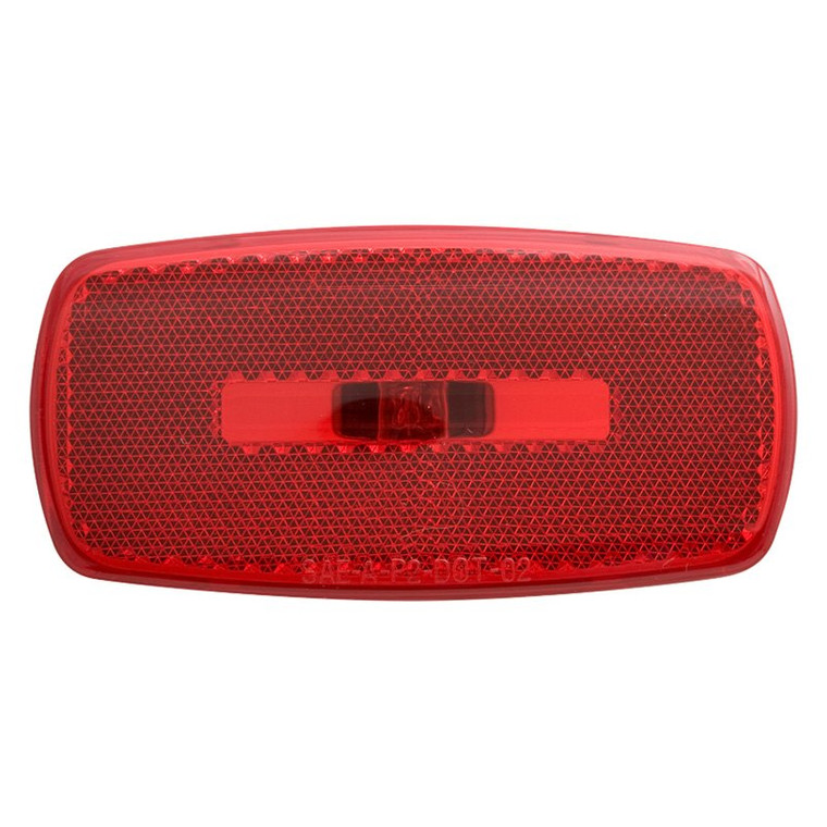 Optronics - Mark Light Oval.redblack Baseoptronics - MC32RBB