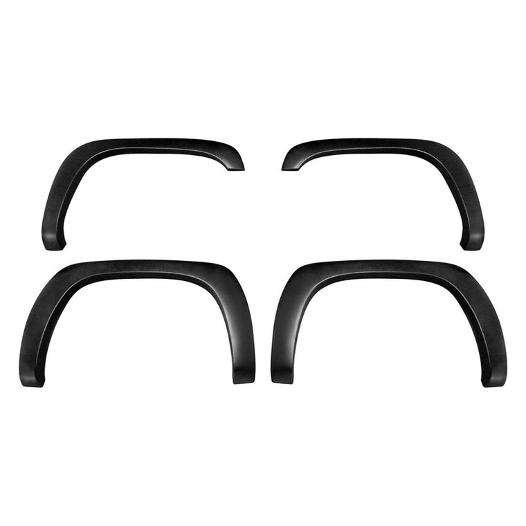 Tyger Auto - 9907 Silverado/sierra Txt Matte Blk Paintable Factory Style Fender Flare Set4 Piece - TG-FF6C4218