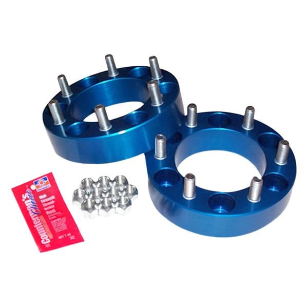 Spidertrax - 0714 Fj Cruiser/9523 Tacoma0107 Sequoia 6 X 51/2in X 11/4in Thick Blue Wheel Spacers(pair) - WHS007