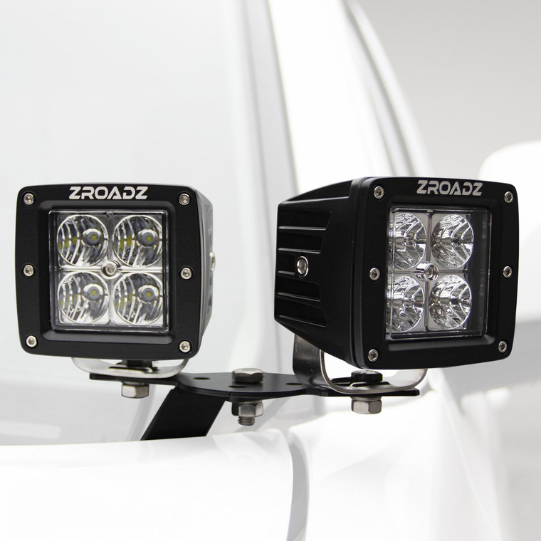 Zroadz - 1922 Sierra 1500 Hood Hinge Led Kit - Z362281-KIT4
