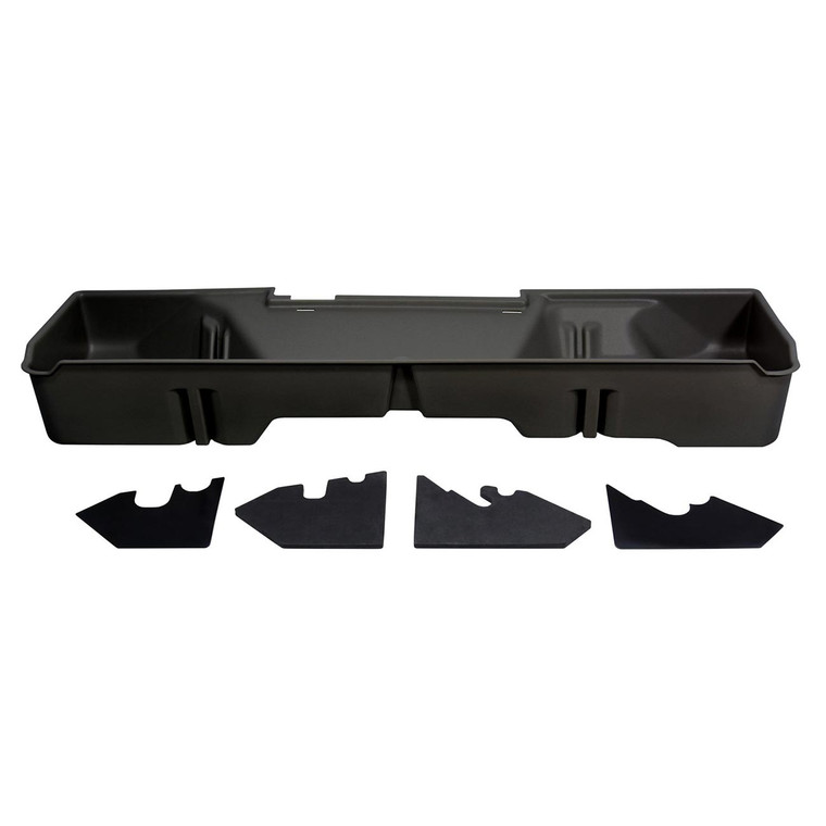 DU-HA Underseat Storage Gun Case '07-'13 Chevrolet/GMC Silverado/Sierra Extended Cab (Dark Gray) - 10045
