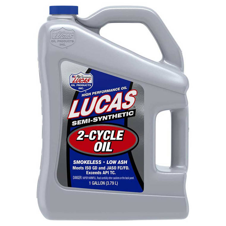 Lucas Oil Semi-Synthetic 2-Cycle Oil - 1 Gallon - 10115