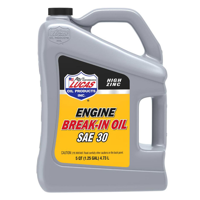 Lucas Oil SAE 30 Break-In Oil - 5 Quart - 10631
