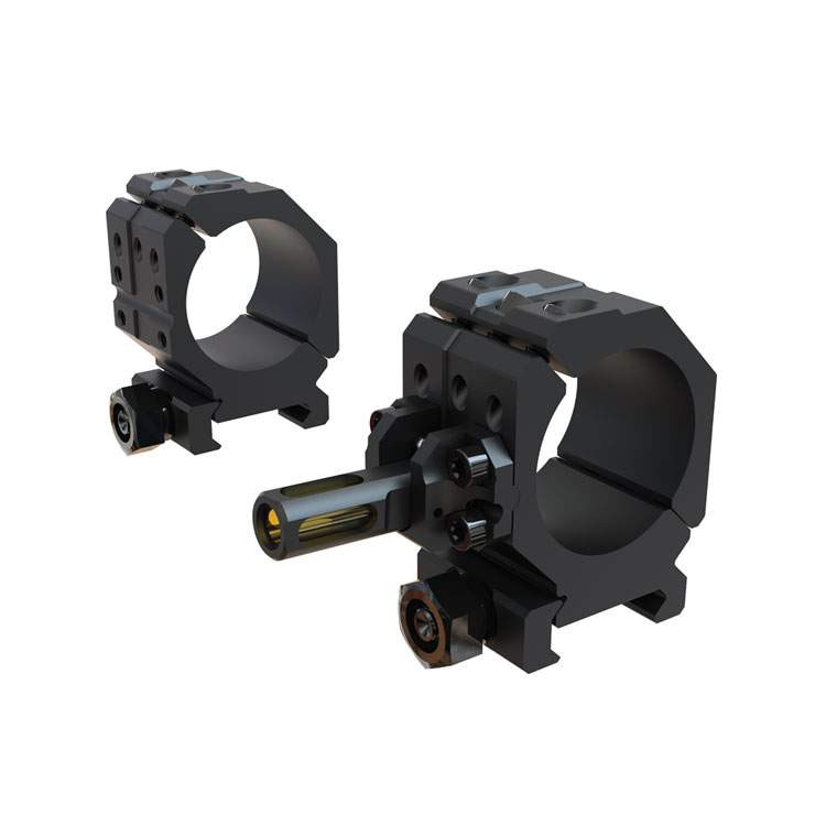 Wheeler 30mm Low Mount Picatinny Rail Scope Rings with Anti-Cant Indicator - 1099954