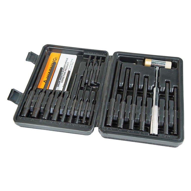 Wheeler Master Roll Pin Punch Set - 110128