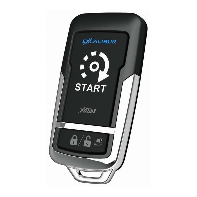 Excalibur 1-Way Remote Transmitter for 1-Button 70-Series Remote Starters (433Mhz) - 123-03