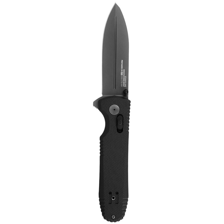 SOG Pentagon XR LTE 3.6" Folding Pocket Knife (Black) - 12-61-05-57