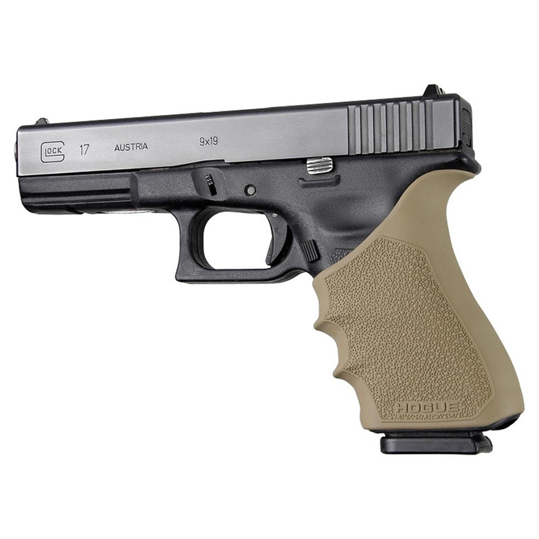 Hogue HandAll Beavertail Grip Sleeve for Full Size Glock - Gen 3 & 4 (Flat Dark Earth) - 17033