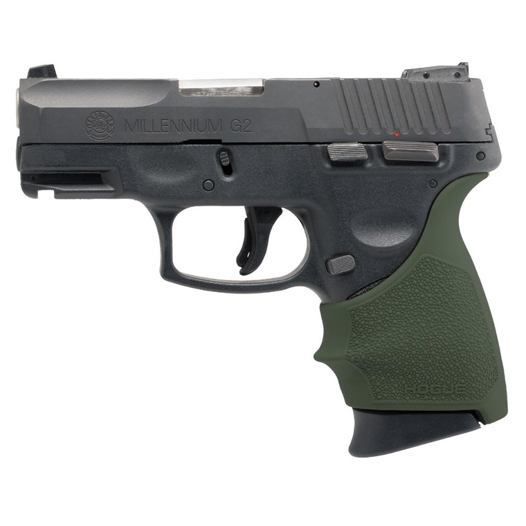 Hogue HandALL Beavertail Grip Sleeve for Taurus G-Series (OD Green) - 18511