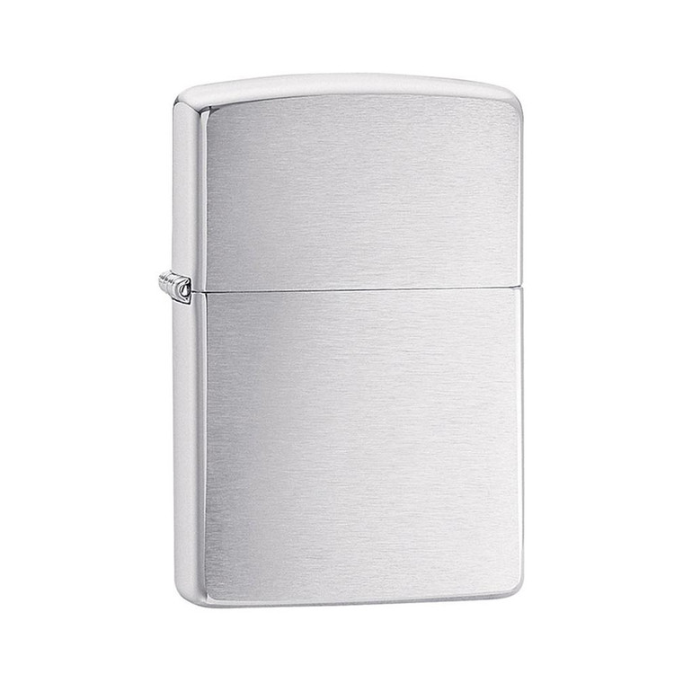 Zippo Windproof Lighter Brushed Chrome - 1020200