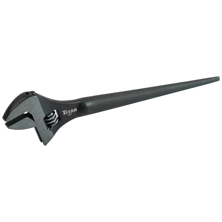 Titan Tool 8 in Adjustable Construction Wrench - 209
